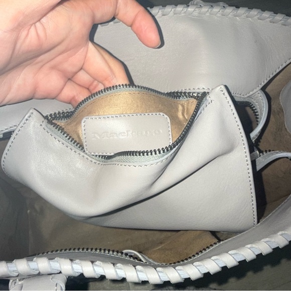 Mackage Gray Leather Purse - Picture 4 of 9